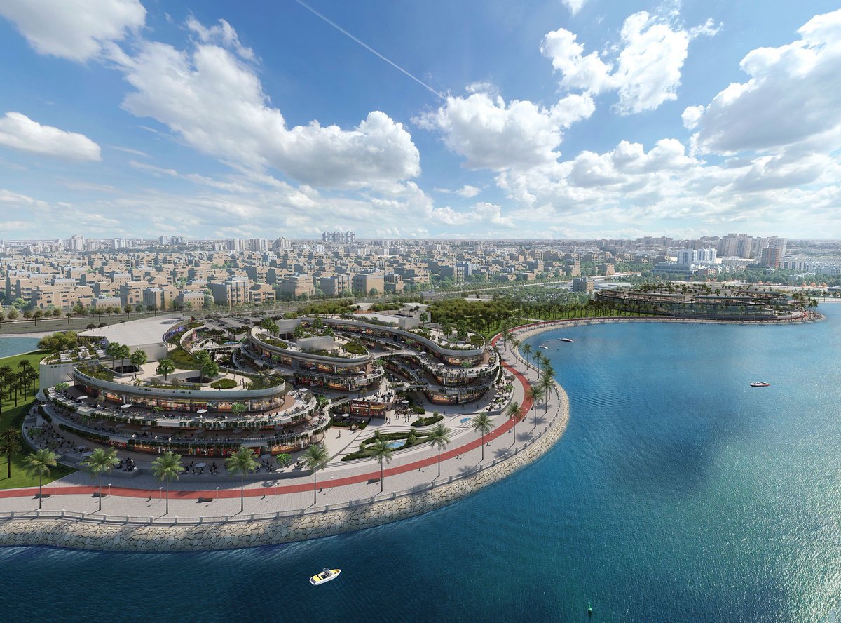 لقطات حديثة تبرز واقع الإنشاءات القائمة في مشروع #العثيم_سيركل في الخبر، إحدى الوجهات السياحية القادمة بإطلالة على واجهة الخبر البحرية، حيث تمتد الوجهة على مساحة 52 ألف متر مربع، وتوفر مطاعم ومقاهي ومعارض تجارية ومكاتب