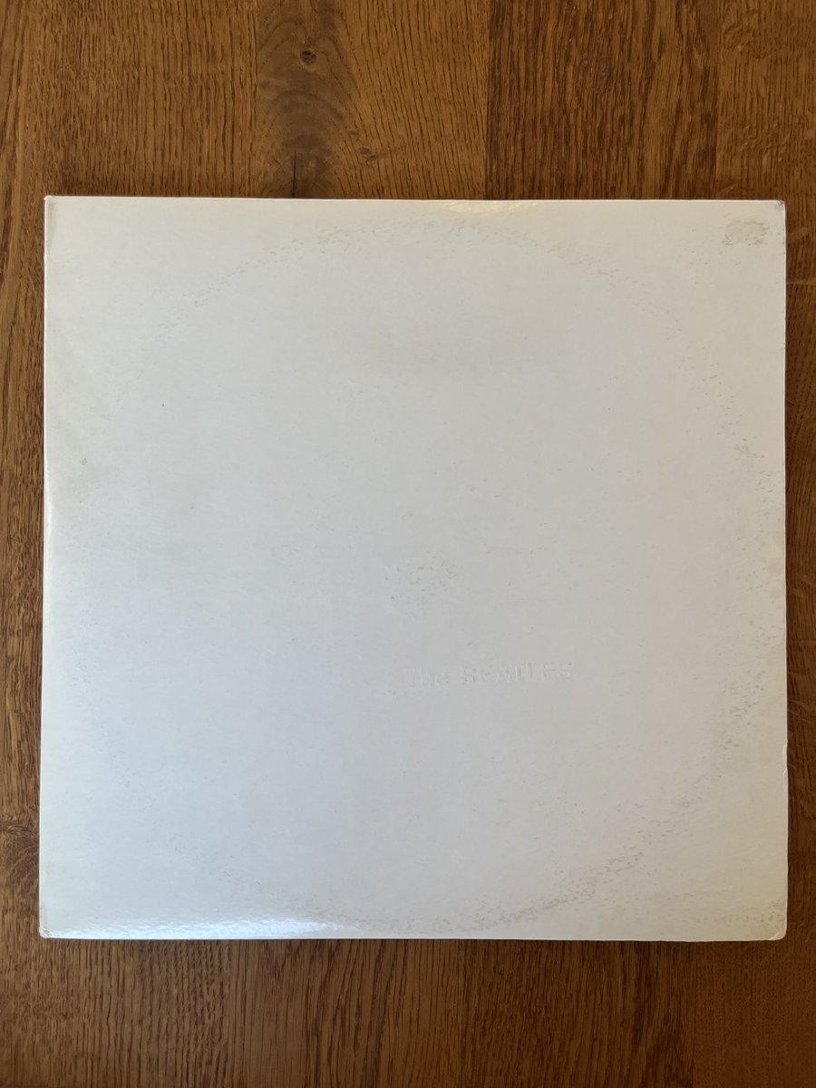 “I own White Album”

I thought as an experiment (and as a way of celebrating Rutherford Chang’s art project) we could post pictures of the White Album’s by The Beatles that we collectively own. Here is mine.

Post yours below.