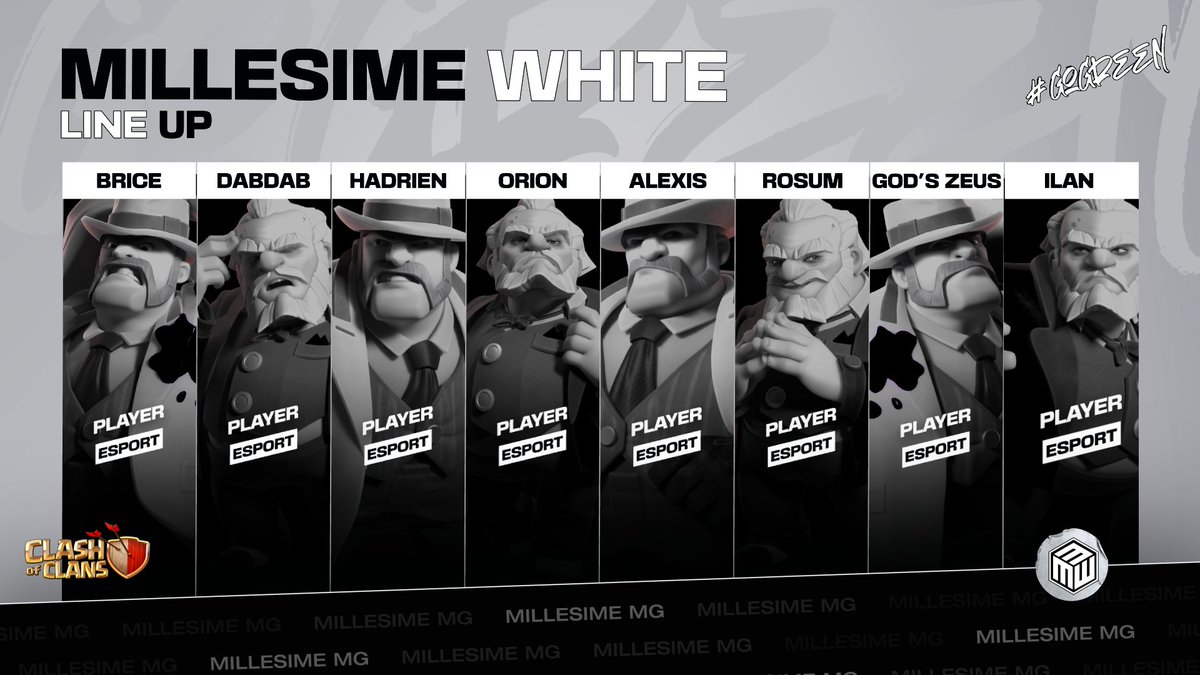 MILLESIME FC (@millesimefc) on Twitter photo 🤍 MILLESIME WHITE est là pour poutrer !
🔥 Soutenez-les dans leur quête de victoire.
🇫🇷 MILLESIME FC, développé par MMG, est prêt à faire vibrer la scène <a href="/CoCEsports/">Clash of Clans Esports</a>.
🫶🏻 Rejoignez-nous et encouragez-les à chaque match !
#MFC #MMG 🤍 MILLESIME WHITE est là pour poutrer !
🔥 Soutenez-les dans leur quête de victoire.
🇫🇷 MILLESIME FC, développé par MMG, est prêt à faire vibrer la scène <a href="/CoCEsports/">Clash of Clans Esports</a>.
🫶🏻 Rejoignez-nous et encouragez-les à chaque match !
#MFC #MMG