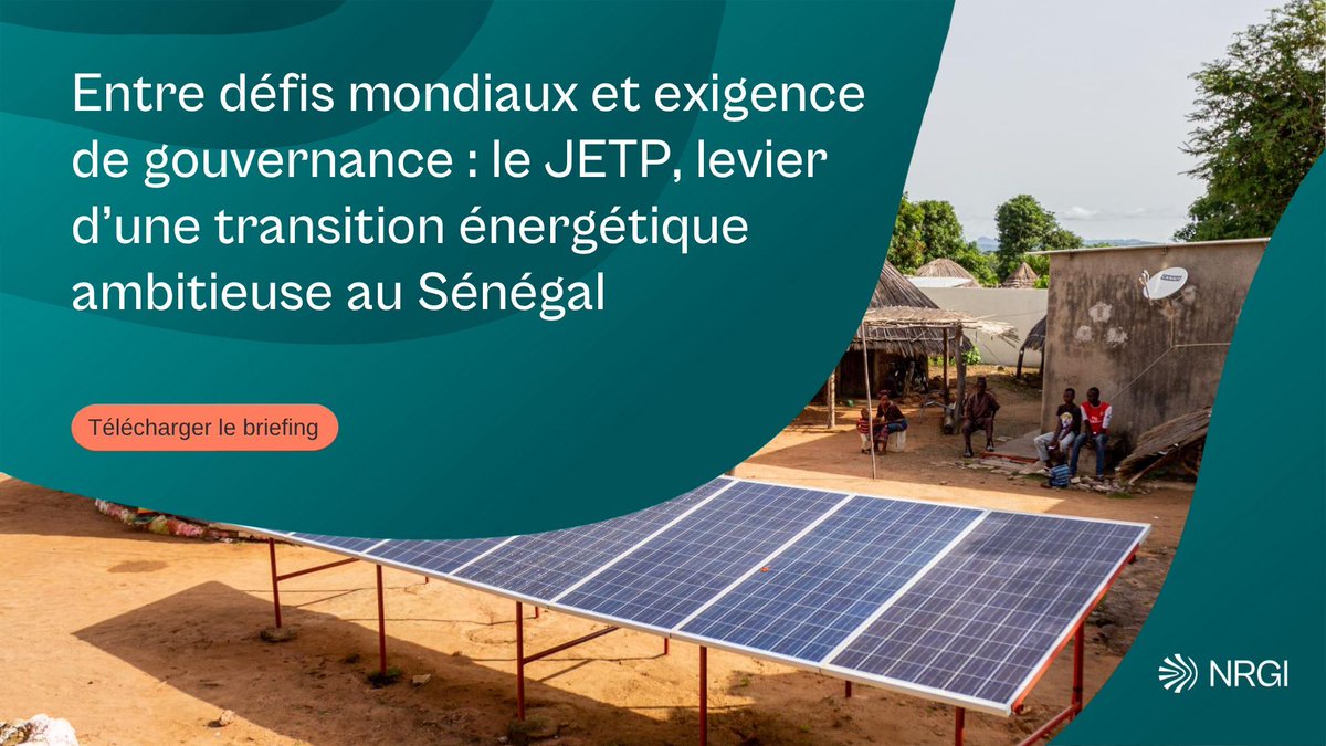 Le JETP peut accélérer la transition énergétique au Sénégal. Mais tout dépendra de sa gouvernance, coordination et communication.

Pour maximiser son impact :
🔹 Participation réelle des citoyen·ne·s
🔹 Rôles institutionnels clairs
🔹 Communication transparente et ciblée

✍️ Par