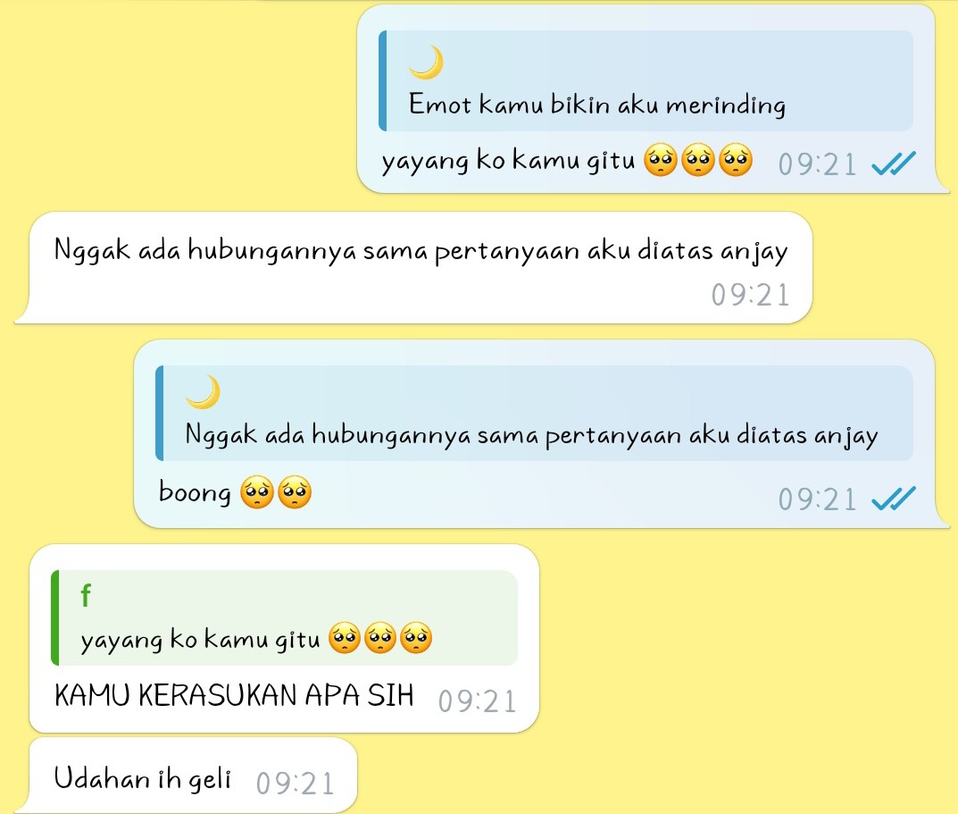 geli katanya
