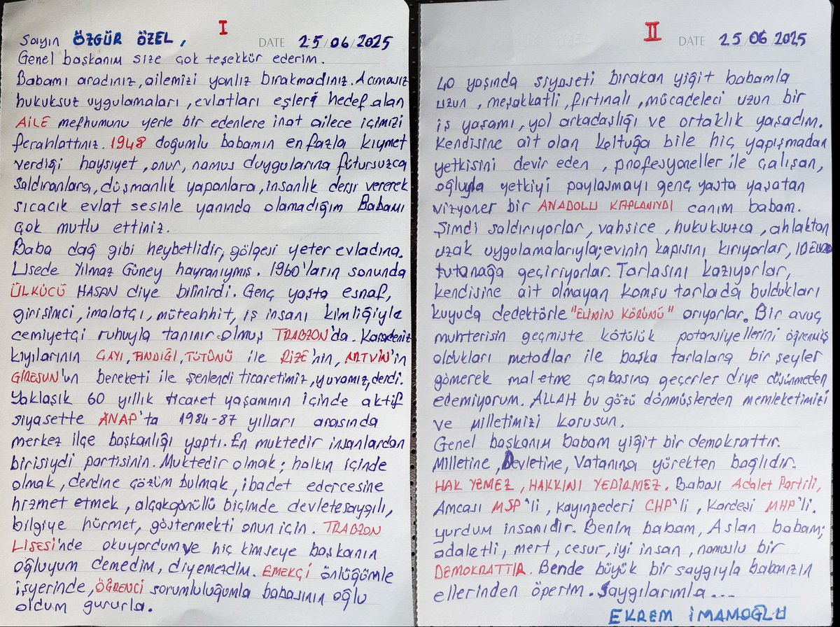 Özgür Özel tweet media