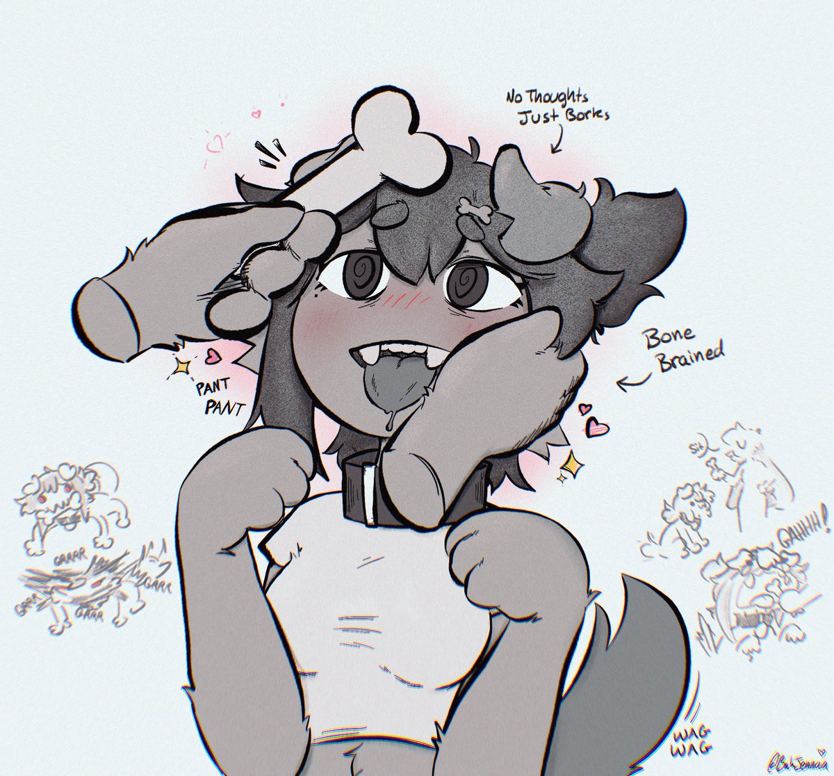 B*ne hungry puppy…  😵‍💫