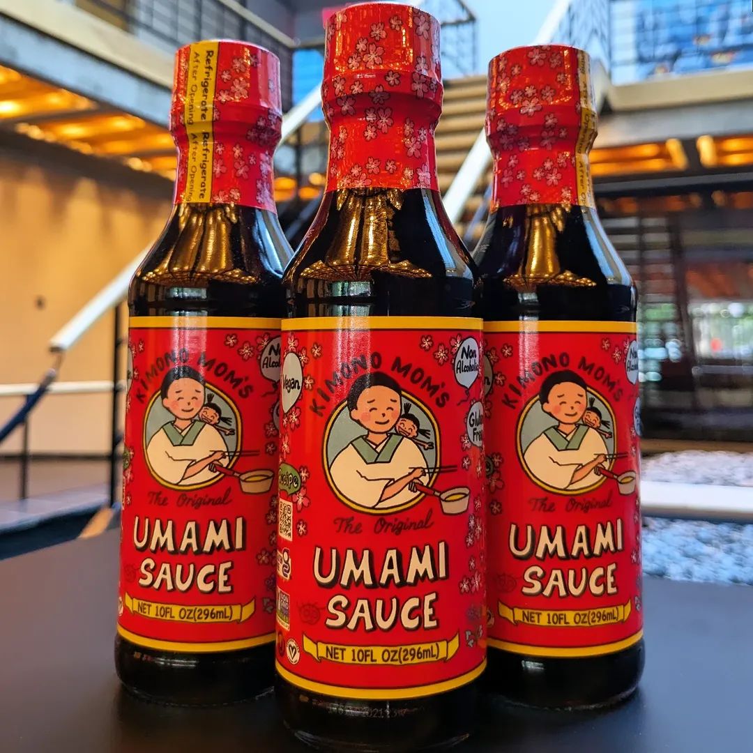 Peter Tatara (@petertatara) on Twitter photo Just delivered! <a href="/Kimono_Mom/">Kimono Mom / MOE</a>'s Umami Sauce! Everyone who attends her panel at Japan Society on Saturday gets a bottle of her umami-packed sauce made from tamari, shiitake, kelp, and more. Get it at Japan Society on Saturday and find it in Whole Foods nationwide soon! Just delivered! <a href="/Kimono_Mom/">Kimono Mom / MOE</a>'s Umami Sauce! Everyone who attends her panel at Japan Society on Saturday gets a bottle of her umami-packed sauce made from tamari, shiitake, kelp, and more. Get it at Japan Society on Saturday and find it in Whole Foods nationwide soon!