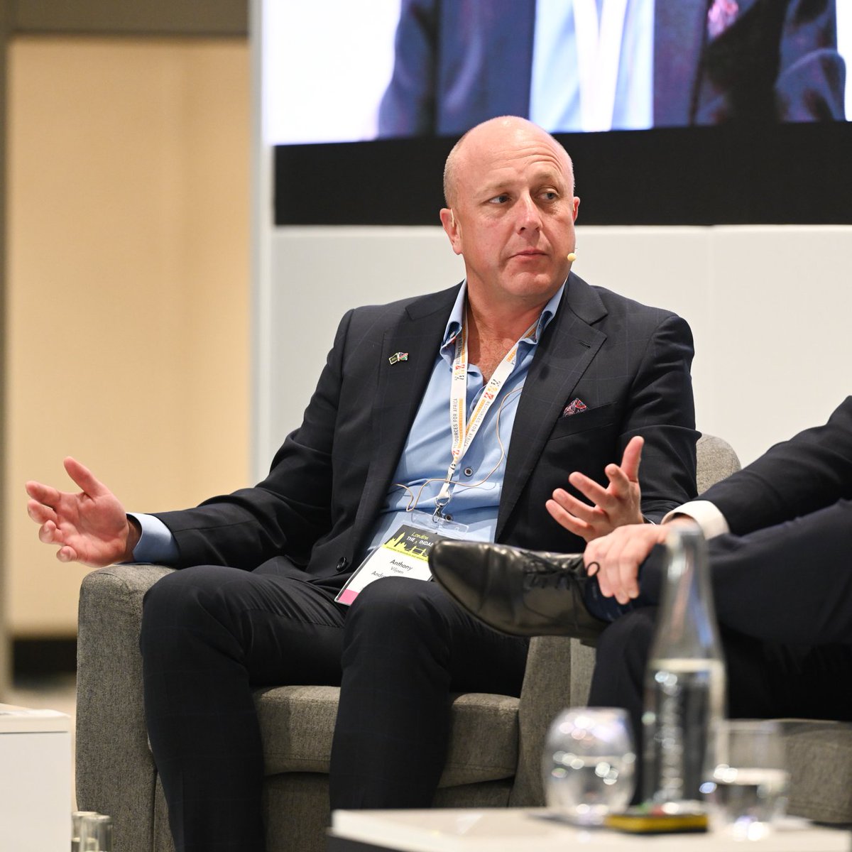 joburgindaba's tweet photo. Anthony Viljoen @Andrada_Mining it's important for juniors to get get into production and start generating cash flow first before asking for funding. My generation of junior CEOs is being more responsible about delivering value #londonindaba #joburgindaba https://t.co/l4P2zWtc4U