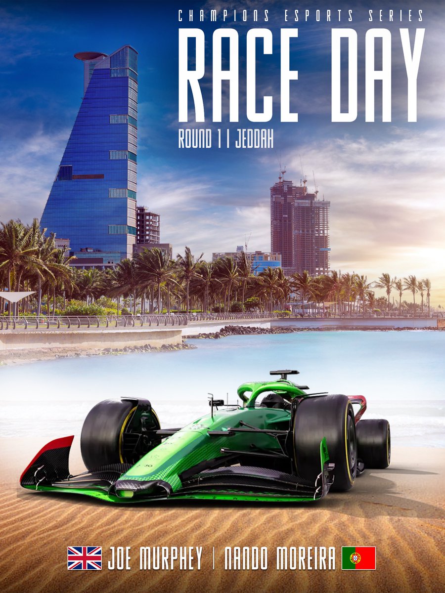 Shazoo Cedars Ignitors (@teamshazoo) on Twitter photo ๐ฅ๐๐๐ ๐๐๐ฌ | <a href="/CES_F1/">Champions Esports Series</a>
๐นJoe will line up together with debutant Nando for R1 around Jeddah.
๐ฅ
๐ฌ๐ง | <a href="/BRT_JM13RPHY/">Joe Murphy</a>
๐ต๐น | <a href="/NandoMore1ra/">Nando Moreira ๐ต๐น</a> ๐ฅ๐๐๐ ๐๐๐ฌ | <a href="/CES_F1/">Champions Esports Series</a>
๐นJoe will line up together with debutant Nando for R1 around Jeddah.
๐ฅ
๐ฌ๐ง | <a href="/BRT_JM13RPHY/">Joe Murphy</a>
๐ต๐น | <a href="/NandoMore1ra/">Nando Moreira ๐ต๐น</a>