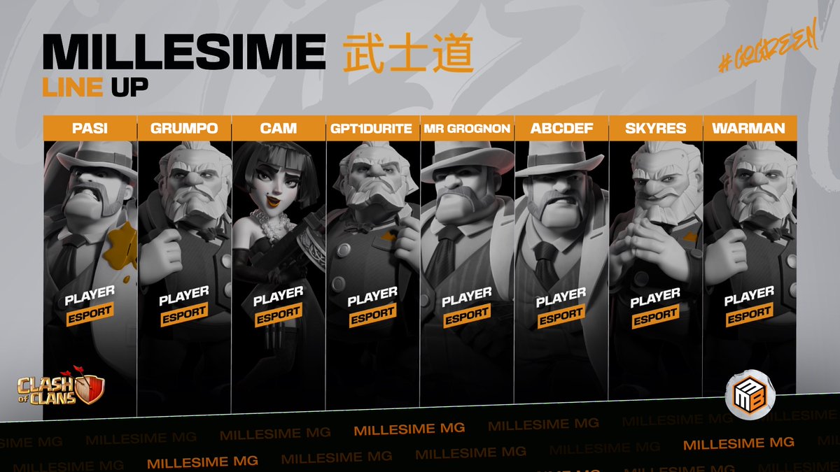 MILLESIME FC (@millesimefc) on Twitter photo 🧡 MILLESIME 武士道 est là pour éteindre !
🔥 Soutenez-les dans leur quête de victoire.
🇫🇷 MILLESIME FC, développé par MMG, est prêt à faire vibrer la scène <a href="/CoCEsports/">Clash of Clans Esports</a>.
🫶🏻 Rejoignez-nous et encouragez-les à chaque match !
#MFC #MMG 🧡 MILLESIME 武士道 est là pour éteindre !
🔥 Soutenez-les dans leur quête de victoire.
🇫🇷 MILLESIME FC, développé par MMG, est prêt à faire vibrer la scène <a href="/CoCEsports/">Clash of Clans Esports</a>.
🫶🏻 Rejoignez-nous et encouragez-les à chaque match !
#MFC #MMG