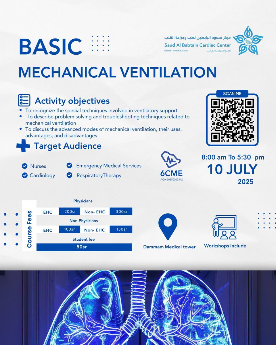 Saudi Committee for Respiratory Care tweet media