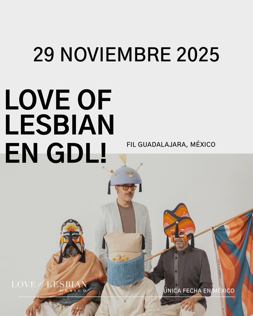 Brindemos de prisa, ¡bebamos despacio! 🍷
El Ejército de Salvación vuelve a México.
Este año, la cita es en la @filguadalajara el próximo 29 de noviembre. ¡Allá nos vemos! 🫡🤍 

#LoveOfLesbianMéxico