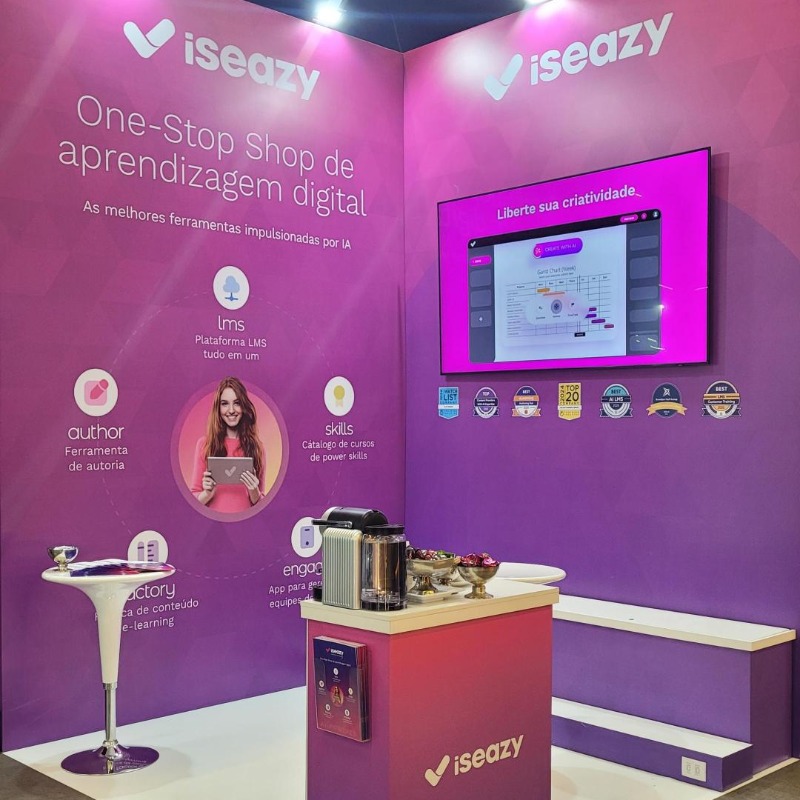 🎉 Começou o #CBTD2025!
A isEazy já está com tudo em SP!
📍 Stand C04 – Pro Magno
Vem ver o que tá rolando, bater um papo e ainda participar do sorteio de uma licença anual do isEazy Author 👀🎁