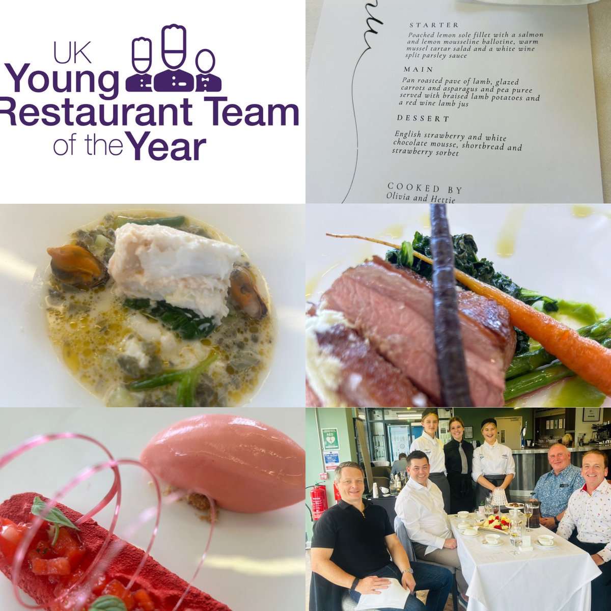 Ben Bartlett (@bbqben1) on Twitter photo Dishes from Eastleigh College at the final of Young Restaurant Team of the Year in Sheffield
<a href="/RestaurantYoung/">UK Young Restaurant</a> <a href="/SkillsforChefs/">Skills for Chefs</a> <a href="/masterchefsgb/">Master Chefs of Great Britain</a> <a href="/LoveBritishFood/">Love British Food</a> Dishes from Eastleigh College at the final of Young Restaurant Team of the Year in Sheffield
<a href="/RestaurantYoung/">UK Young Restaurant</a> <a href="/SkillsforChefs/">Skills for Chefs</a> <a href="/masterchefsgb/">Master Chefs of Great Britain</a> <a href="/LoveBritishFood/">Love British Food</a>