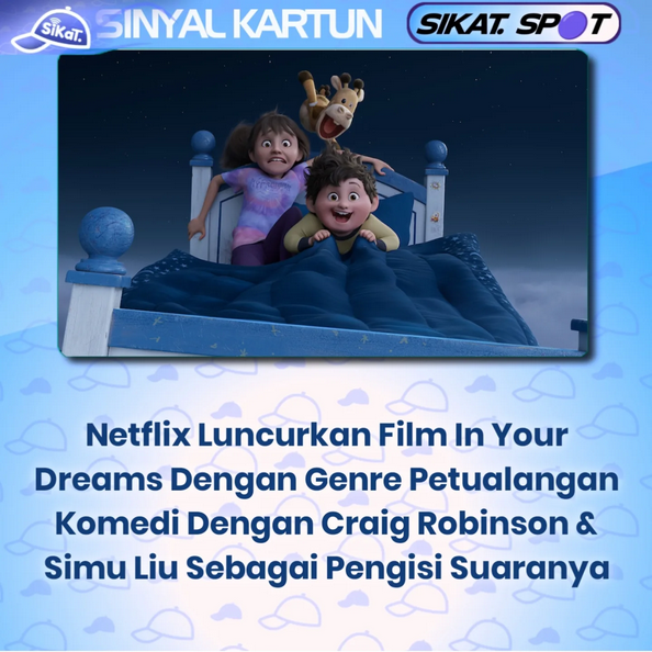 sinyalkartuntv's tweet image. Film Ini diproduseri dan disutradarai oleh Alex Woo, nama yang tak asing di dunia animasi.
#Netflix #inyourdreams #alexwoo