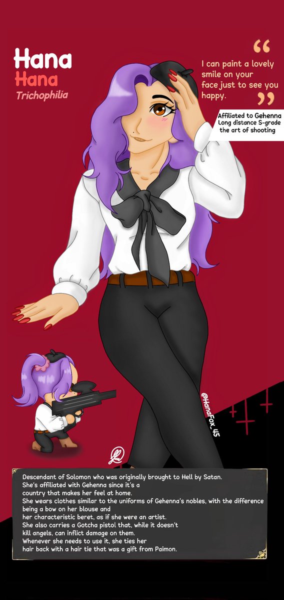 HanaFox_45's tweet photo. Hi! I'm glad to introduce you my Oc (MC). Her name is Hana.
#WHBMC #whb #Whatinhellisbad #whb_oc #地獄のどこが悪い #whb_mc #fanart #originalcharacter https://t.co/QGLltLHqdY