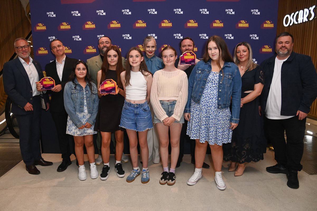 Congratulations to our Filmmaking Champion winners (sponsored by Lucasfilm Ltd.) at the 2025 #IntoFilmAwards. 🏆

Dale Forder from St Luke's CE Primary School in Northampton, England
Steve Swindon from TAPE Community Music and Film in Llandudno, Wales
St. Colmcille's High School