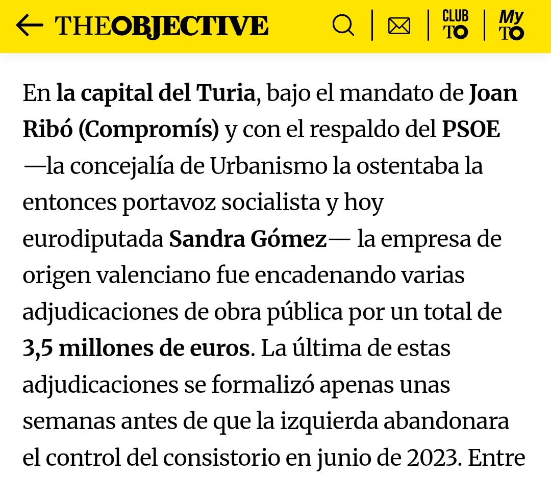 Valéncia Unida | 💙 (@valencia_unida) on Twitter photo 💸 <a href="/joanribo/">Joan Ribó</a> (<a href="/compromis/">Compromís</a>) + <a href="/SanGomezLopez/">Sandra Gómez/💜</a> (<a href="/SocialistesVal/">PSPV-PSOE</a>) també adjudicaren contrats públics a la constructora de capçalera de la trama de #corrupció d'<a href="/abalosmeco/">José Luis Ábalos</a> <a href="/PSOE/">PSOE</a>. 💸 <a href="/joanribo/">Joan Ribó</a> (<a href="/compromis/">Compromís</a>) + <a href="/SanGomezLopez/">Sandra Gómez/💜</a> (<a href="/SocialistesVal/">PSPV-PSOE</a>) també adjudicaren contrats públics a la constructora de capçalera de la trama de #corrupció d'<a href="/abalosmeco/">José Luis Ábalos</a> <a href="/PSOE/">PSOE</a>.