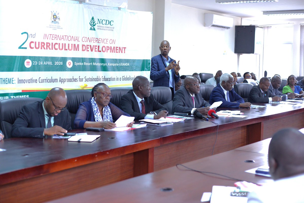 NCDCUg's tweet image. "We have received diverse and insightful submissions from researchers, educators and practitioners from across the globe. These contributions are a testament to the shared commitment to transforming education."Dr Richard Irumba-@NCDCUg Deputy Director/Conference Chair.