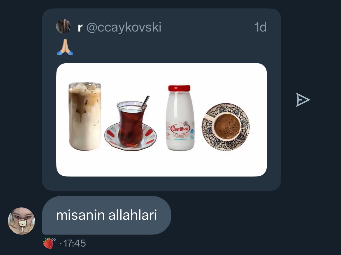 latte yerine americano oldugunu dusunursek gun icinde su yerine tukettigim sivilar tam liste