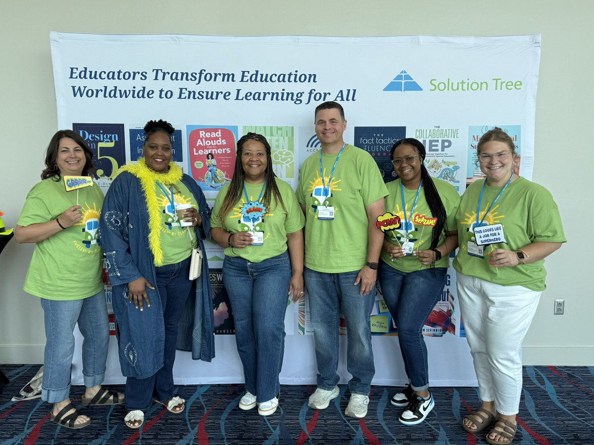 And that's a wrap on our first PLC At Work Conference!  We had a great time and learned so much to bring back to The Hill! @solutiontree #respectthehill #teamDCS
