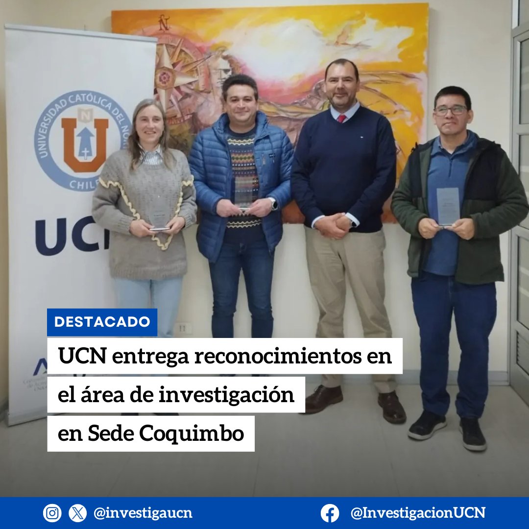 ¡Destacando la excelencia en investigación!

<a href="/UCNorte/">Universidad Católica del Norte</a> entregó reconocimientos a investigadoras e investigadores de la <a href="/UCN_Coquimbo/">UCN Coquimbo</a>, quienes el año 2024 destacaron por su productividad científica en áreas prioritarias o han sido ampliamente citados.

investigacion.ucn.cl/ucn-entrega-re…