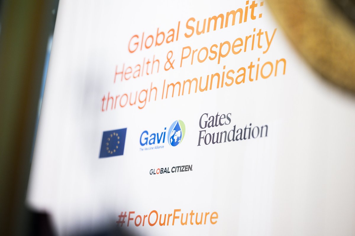 gavi's tweet photo. We're halfway through the Global Summit. The message is clear: immunisation powers progress.
📢Add your voice. Share your support.
Let’s show the world this matters.
#ForOurFuture https://t.co/L3ldT2UDdy