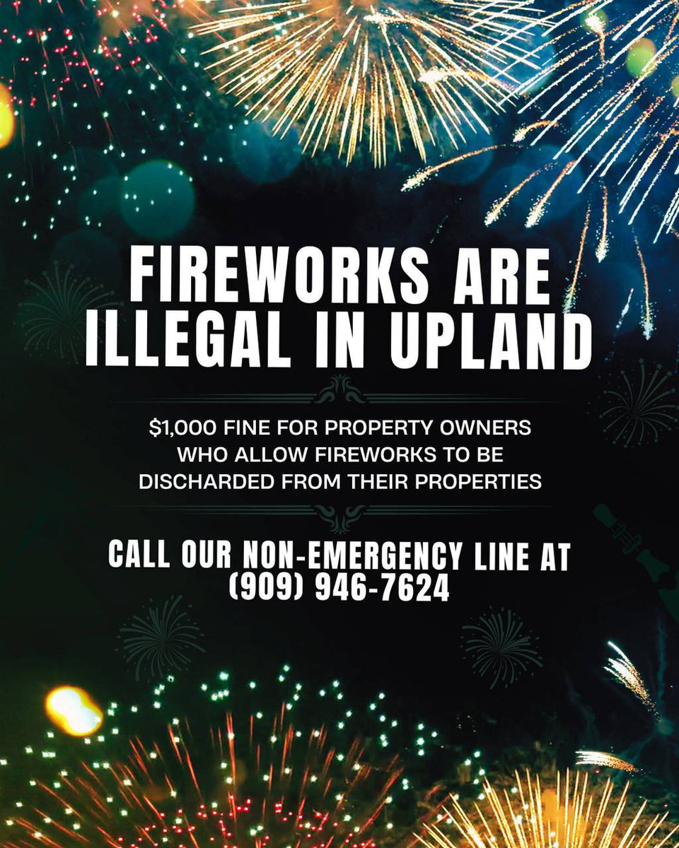 Upland Police Department tweet media