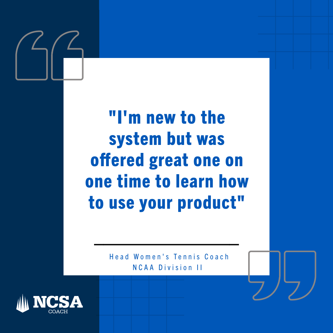 Hey Coaches! Hesitant to set up your free NCSA Coach account? You're not alone. But check out this coach's experience with our amazing team 👇 Let us walk you through it—step by step. 💬📲 Click the link in our bio to start!! #CoachSupport #WeGotYou #NCSACollegeRecruiting
