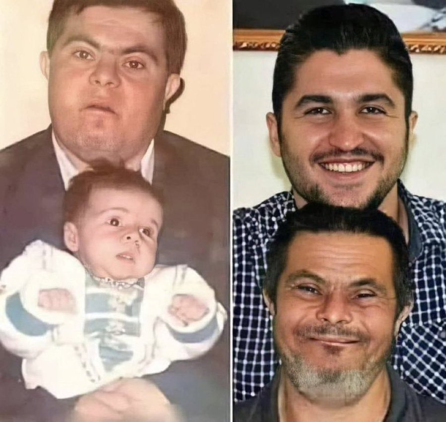 Este hilo positivo hará que tu día sea mejor y te calentará el corazón...

//Hilo//

1. Un padre con síndrome de Down crió a su hijo que ahora es dentista.