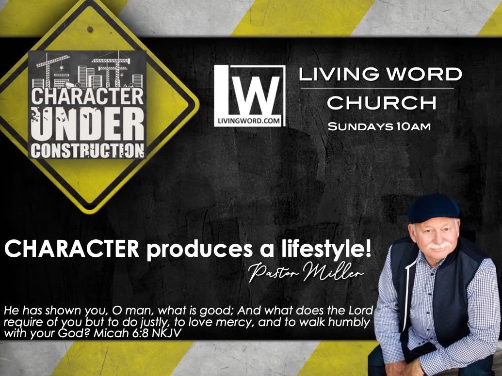 PsHaywardMiller's tweet photo. Character Under Construction Series with Pastor Hayward L. Miller at Living Word Church, Sunday Mornings at 10am.
https://t.co/CwFWE62irI https://t.co/KgxqhB4Pre