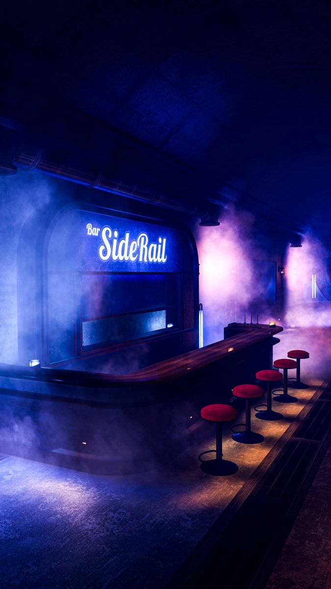 UncleB90009062's tweet image. 📸✨🌏World: Bar SideRail
👤Author: Lura_
#VRChat #VRChat_world紹介
#VRChatPhotographer
#VRChatPhotography