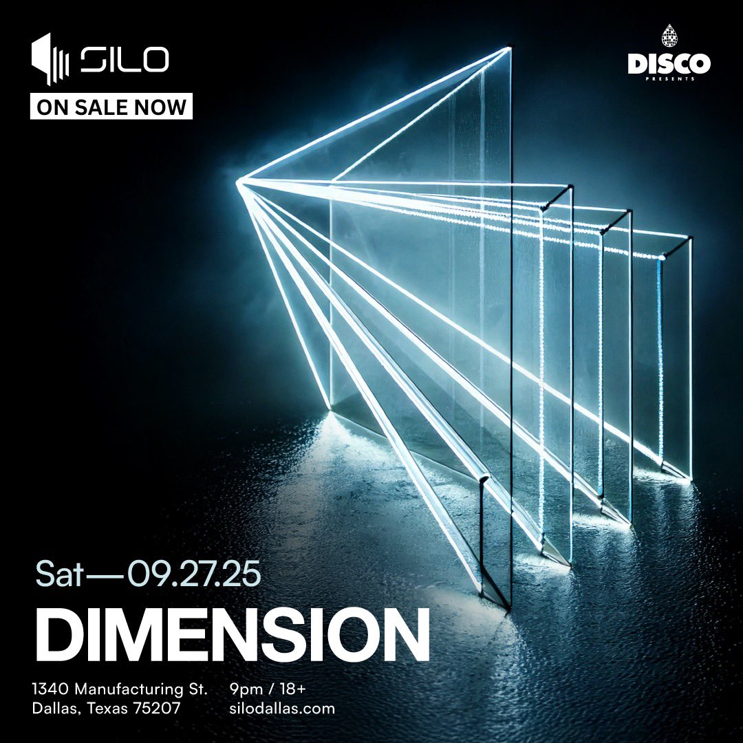 .<a href="/dimension_uk/">DIMENSION</a> North America Tour is coming to SILO Dallas on Sat, September 27th 🌐 Tickets are on sale NOW!

🎟→ hive.co/l/dimension0927
