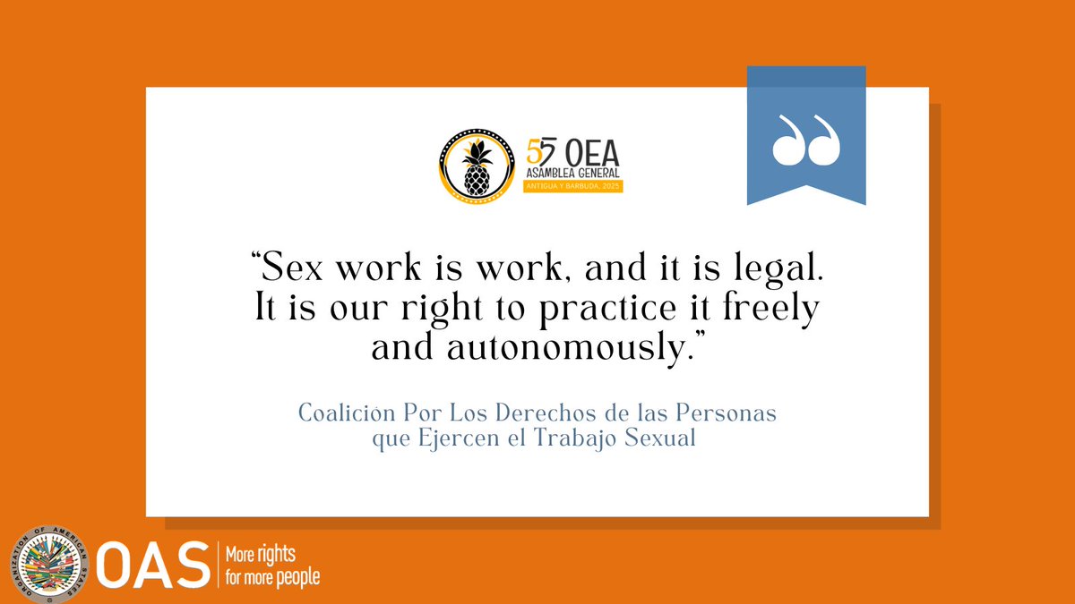 🚀 The Civil Society Dialogue at the 55th Assembly is in full swing! 🌍

Check out the impactful ideas and proposals presented by the coalitions during Segment 4:

📲 Watch the live stream here: youtube.com/watch?v=1xG-CB…

#OASDialogue #55GA #OASassembly