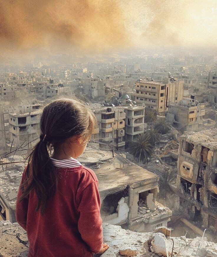 #🦀  Pensar, que esta puede ser la imagen de cualquier Nación..!ecesitan vivir en paz, no más guerra.
#IzquierdaPinera
#IzquierdaLatina
#IzquierdaUnida
<a href="/SinMiedoAlFuego/">Sin Miedo Al Fuego</a>