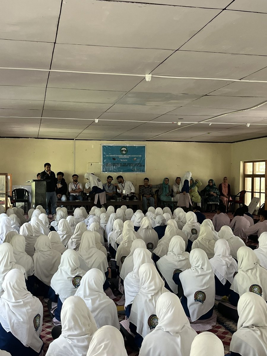 ALSWAC at the Career Counselling sessions in Trespone, Lankarchey, and Thangboo Purtichay. Proud to serve our community! #ALSWAC #Ladakh