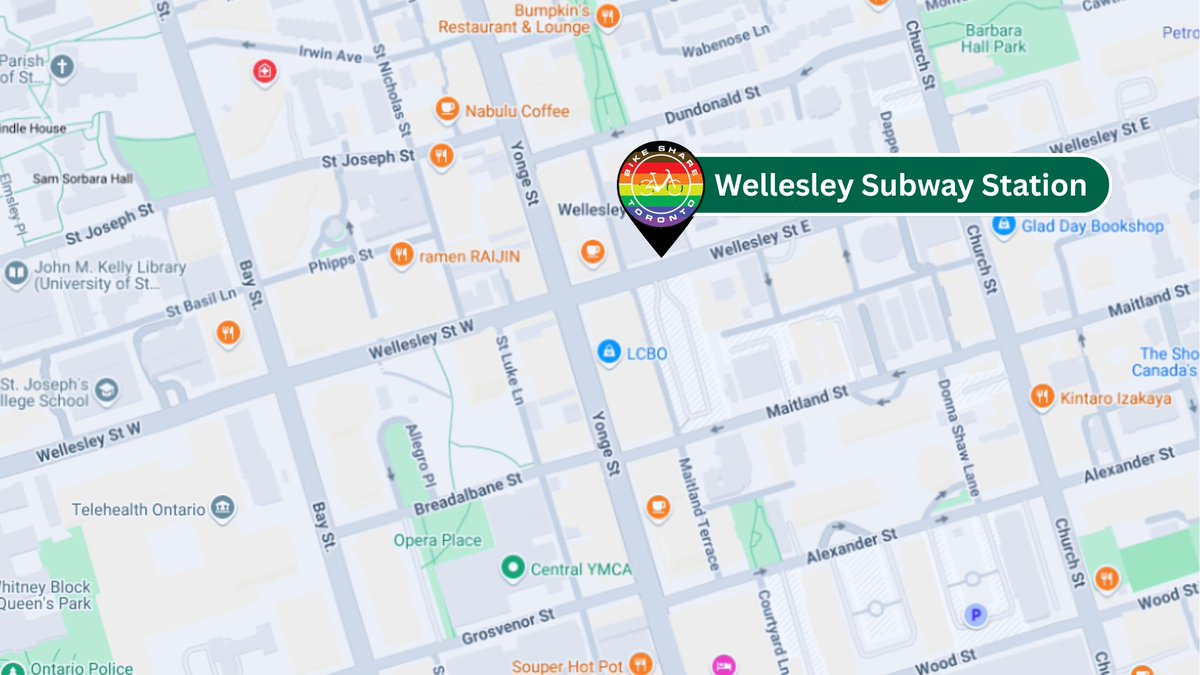 BikeShareTO's tweet image. 🏳️🌈 We've got your ride to Pride covered!
🚲 Enjoy valet service inside the Wellesley Subway Station bus bay - giving you unlimited access to bikes and docks so you can celebrate worry free all weekend long!
🕒 Friday: 10AM-2AM
🕒 Saturday: 10AM-2AM
We will have two valet…