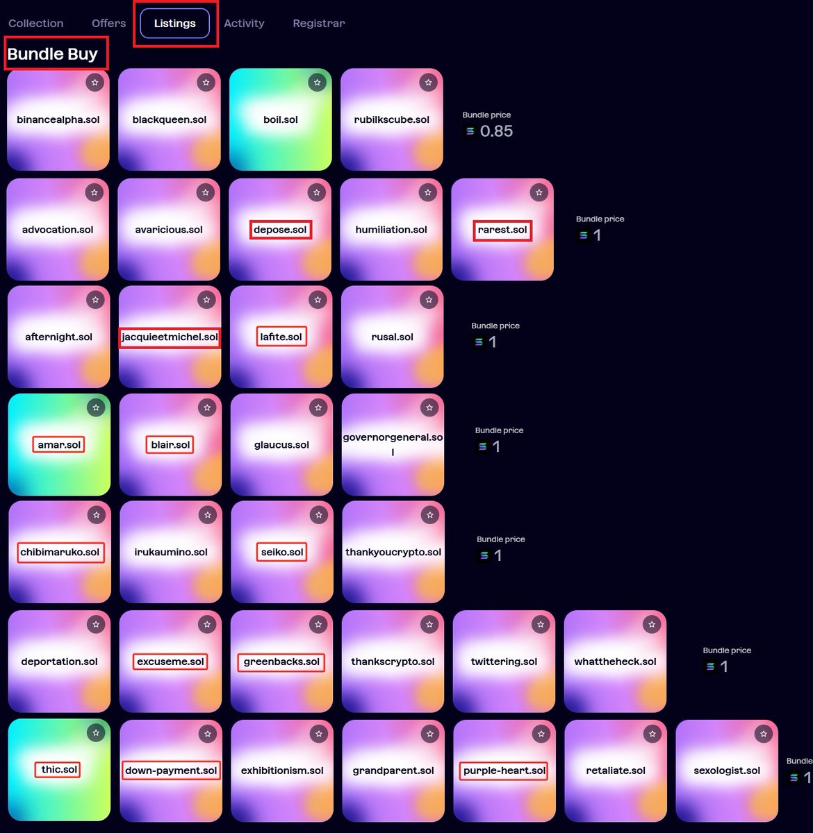 wu_xingwu49348's tweet image. Hey, bro, here are some interesting bundles that you're sure to like. Below are the purchase links, please pull them to the bottom
<a style="text-decoration: none;" rel="nofollow" target="_blank" href="https://v1.sns.id/profile?tab=listings&amp;pubkey=9o8VHyWp1HWLe9rrbXRJ7mKutkGoEYwBmVjx2Lo6Jrpx">v1.sns.id/profile?tab=li…</a>