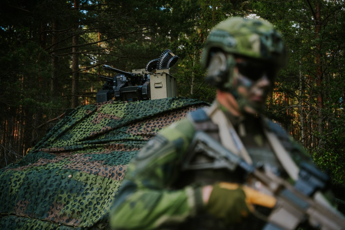 Saab's tweet image. Defending the Skies: Modular and Adaptable C-UAS Solutions Demonstrated on Gotland 🇸🇪
Today, we demonstrated our modular C-UAS technologies in collaboration with @Forsvarsmakten and the Swedish Defence Material Administration. #CUAS
Full story ➡️ saab.com/newsroom/stori…