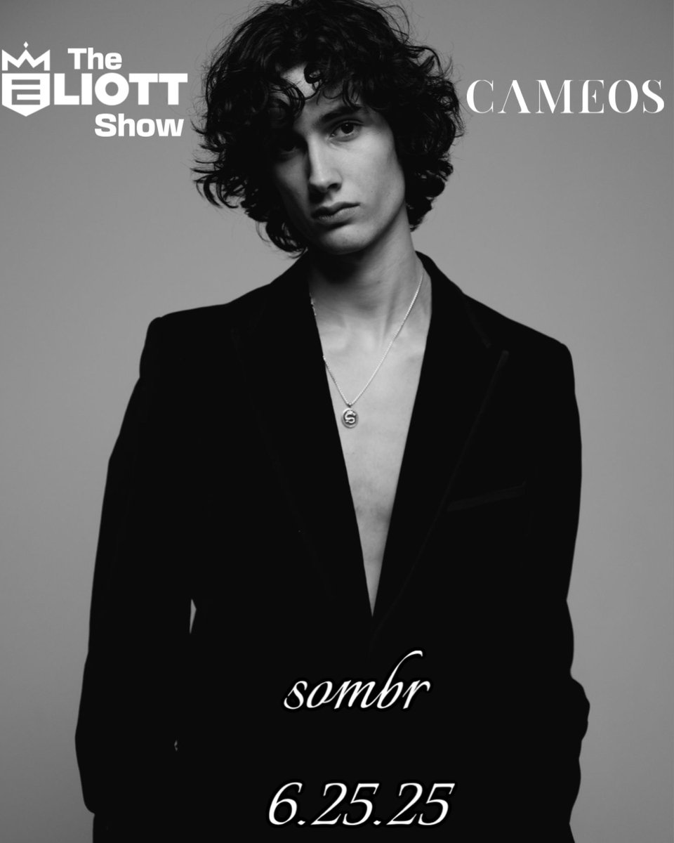 Eliott has sombr joining the show for our Eliott Show Cameo tonight! 

Stream at home (or from anywhere) with the official HOT 97.1 Mobile App!