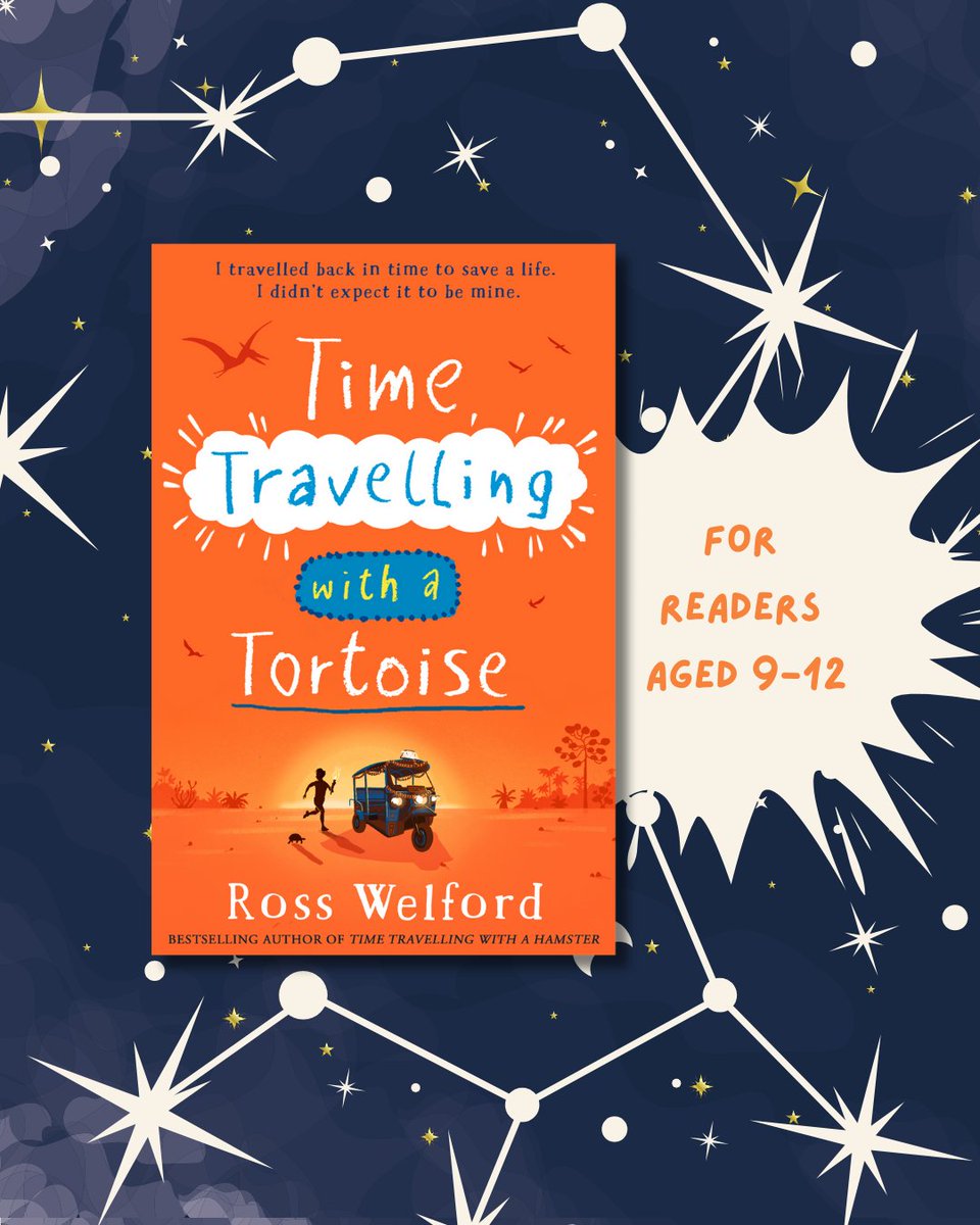 You might know the brilliant @RossWelford for his middle-grade adventures, including The 1,000 Year Old Boy and The Time Travelling Hamster, but he's now got a supersonic new series - for younger readers! 🌎⭐A great entry point for a new generation! 🚀 amzn.to/3DFivH0