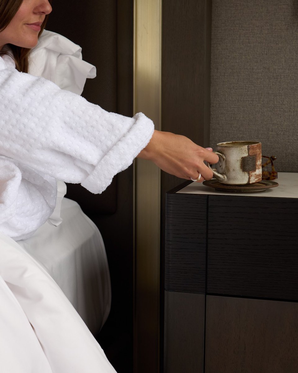 Checked in, tuned out.
When your room feels better than anywhere else.