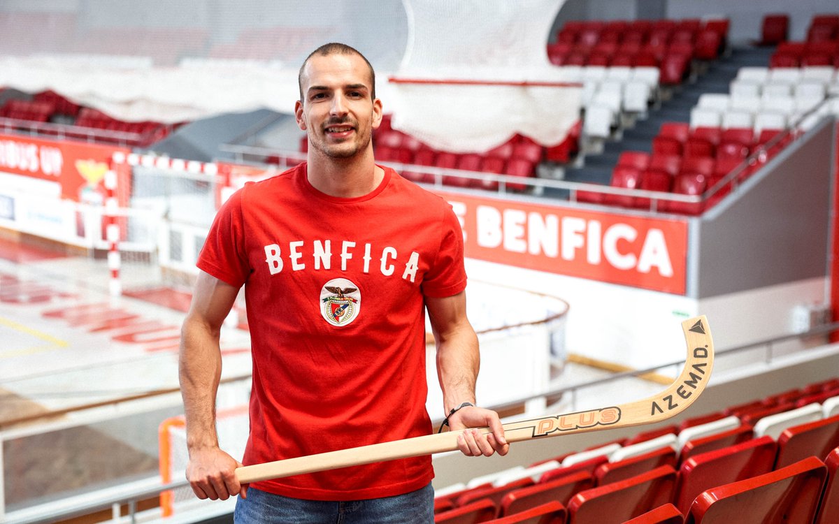 🏑 Nil Roca renova até 2029! 🔴⚪

#HóqueiBenfica