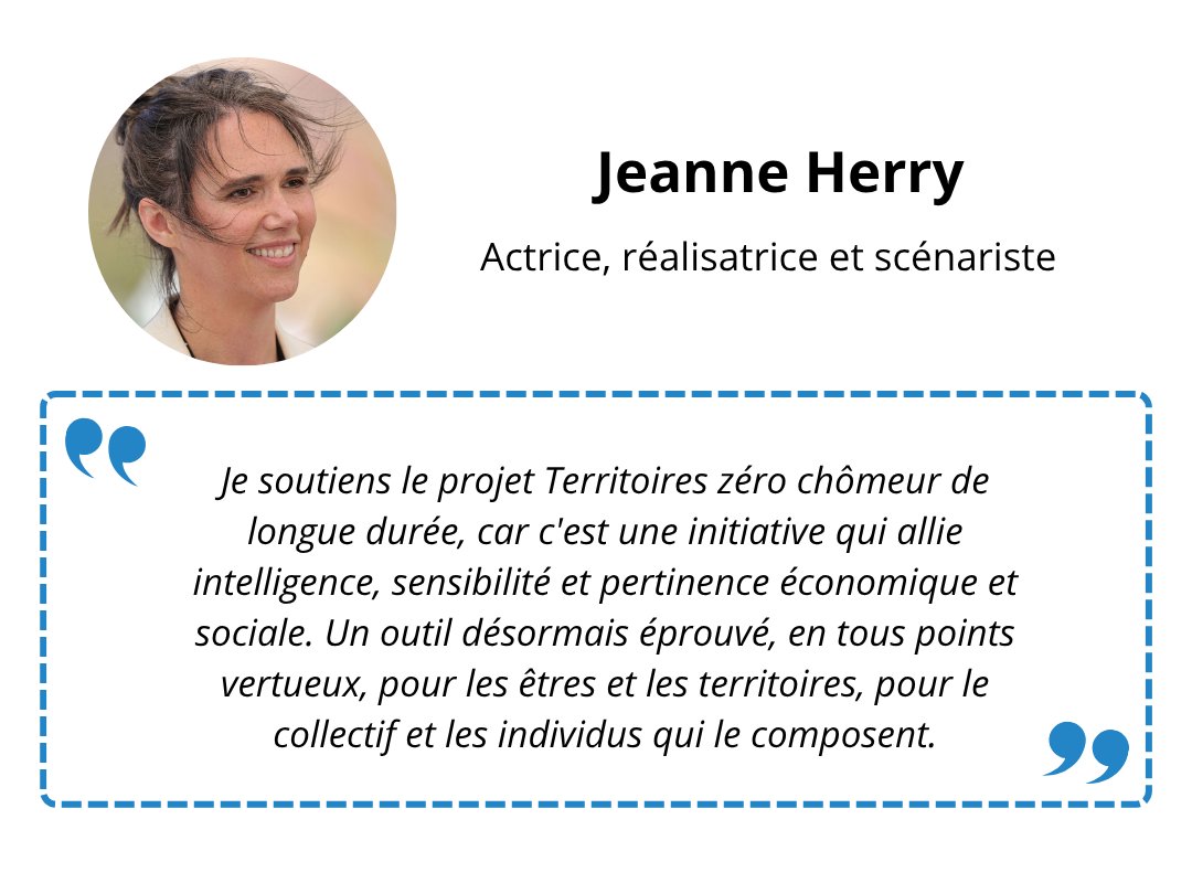 Toutes et tous mobilisé·es en faveur du droit à l'emploi ! 💪

La réalisatrice Jeanne Herry soutient le projet #TZCLD et la proposition de loi le pérennisant, pour laquelle les débats reprendront à la rentrée à l'Assemblée nationale 🤩