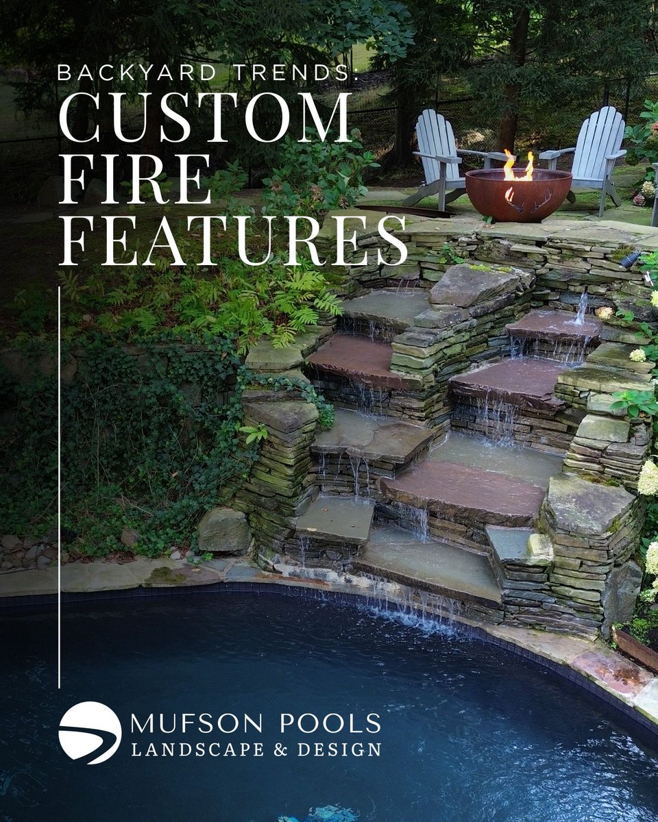 mufsonpools's tweet image. Backyard Trends: #CustomFireFeatures ✨

Been dreaming of adding something new to your #outdoorliving space? This is your sign. 

Raise the value of your home. Contact Mufson today, and invest in your #backyard:
📱 (201) 768-6844
🔗 mufsonpools.com