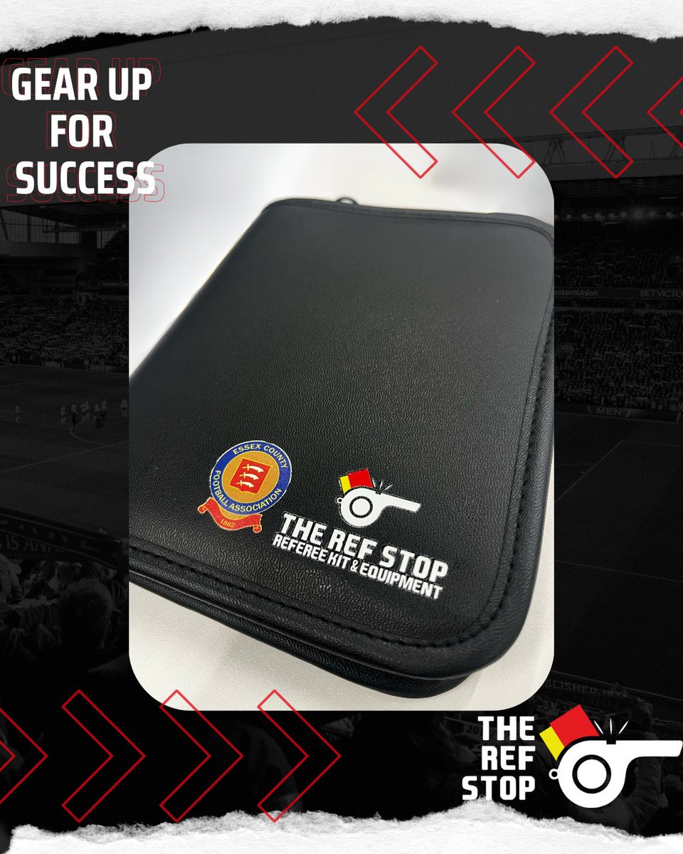 🛑 Ref Stop Equipment Wallet
Small. Smart. Super tidy.
Declutter your kit bag and stay match-ready in style.

🔥 Just £9.95
✨ Go premium—add the finishing touch for £4 extra!

🛍️therefstop.co.uk/product/the-re…