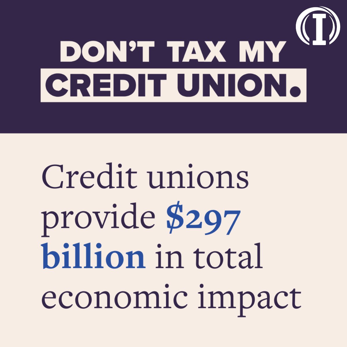 💰 #CreditUnions fuel our economy — driving $297 billion in total economic impact! That's why it's vital to keep our tax status protected. 💪
📢 Join us in telling U.S. Senators: #DontTaxMyCreditUnion
Make your voice heard today 👉 ow.ly/OTmM50WeYrZ.