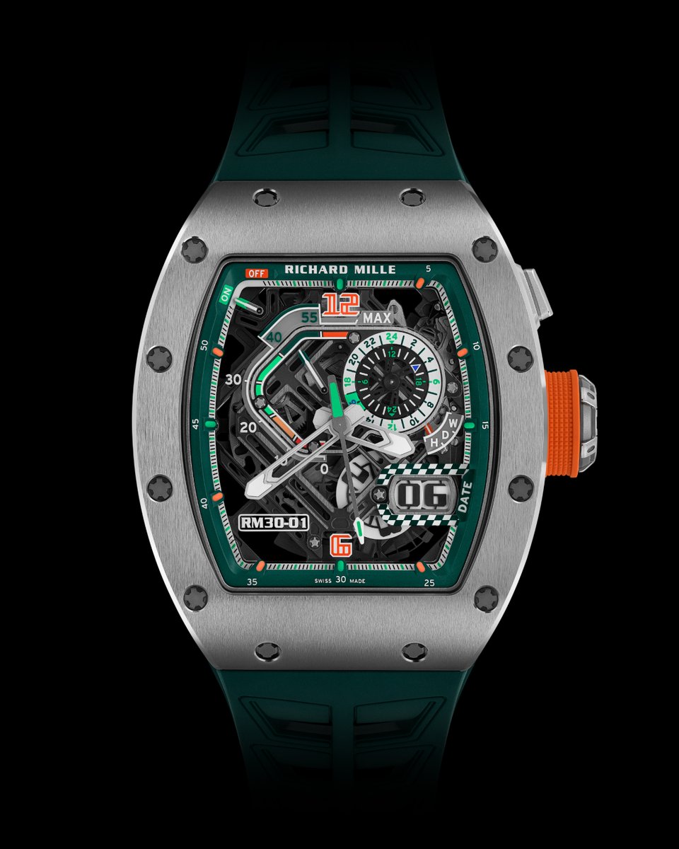 Richard_Mille's tweet image. Since 2002, Richard Mille has been a faithful principal partner of the event, consistently sharing the values of celebrating mechanical beauty and translating them into its watches. The RM 30-01 LMC perfectly embodies this spirit, imbued with many touches of the event’s codes.