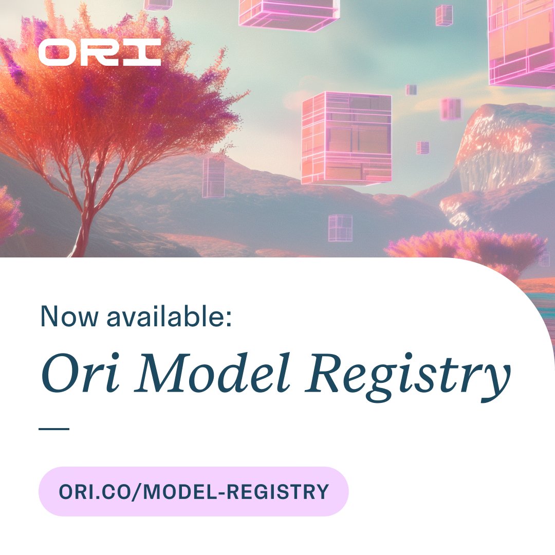 origlobalcloud's tweet image. Introducing Ori Model Registry, the hub to store, version, and deploy all your AI models.
🗂️Unified storage & versioning
🌍Serve everywhere, instantly
⚡Deploy effortlessly
🔗 Find out more about Model Registry blog.ori.co/introducing-or…