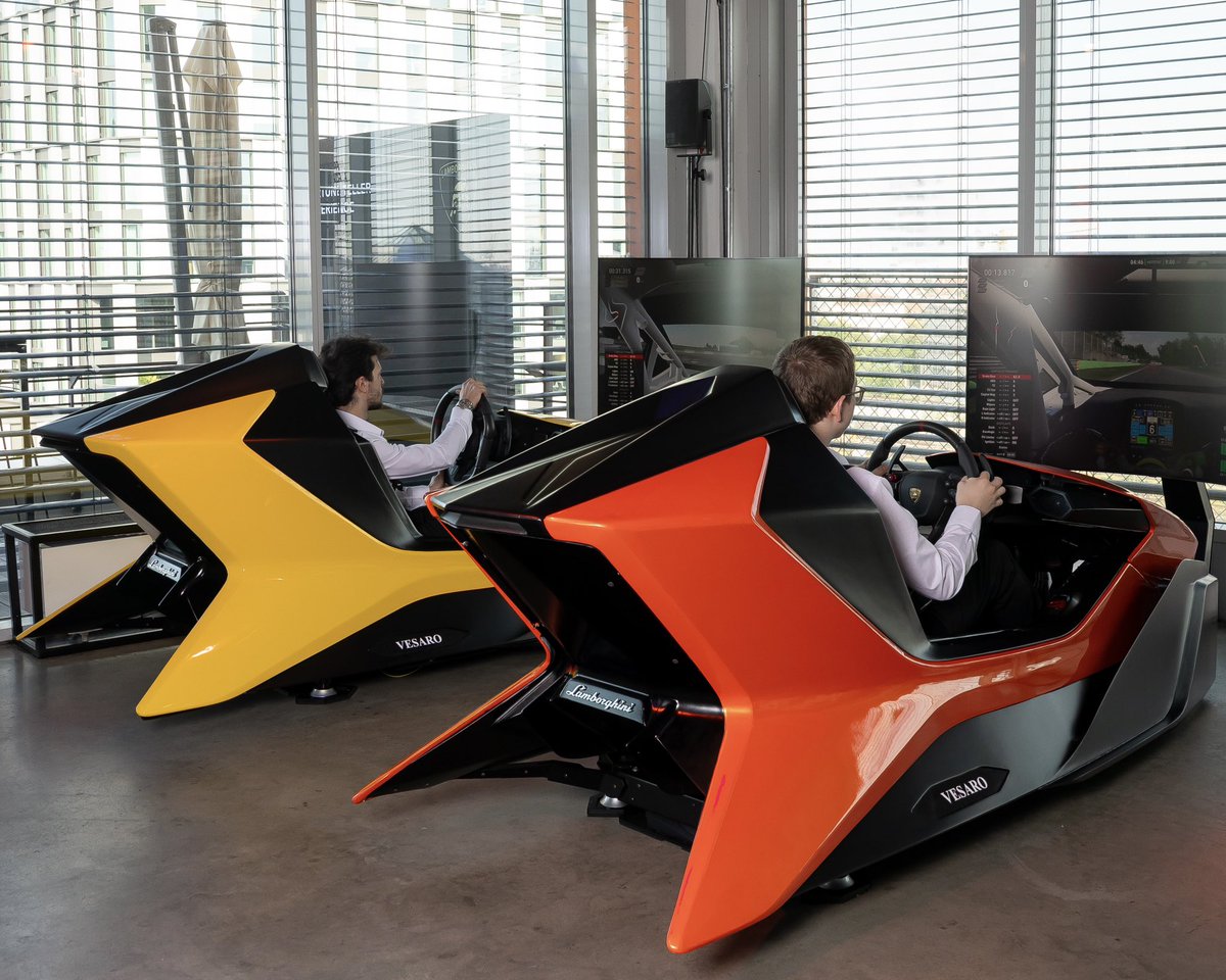 A successful day in Munich last week, showcasing two of our Vesaro x Automobili Lamborghini Simulators at Lamborghini Day. 

These simulators are available for immediate purchase at vesaro.com/lamborghini

#vesaro #automobililamborghini #lamborghini #vesarolamborghini