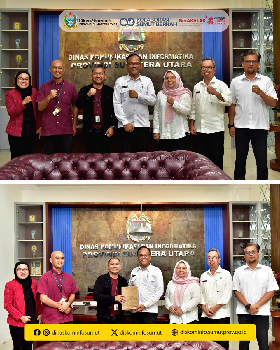 DINAS KOMINFO SUMUT tweet media