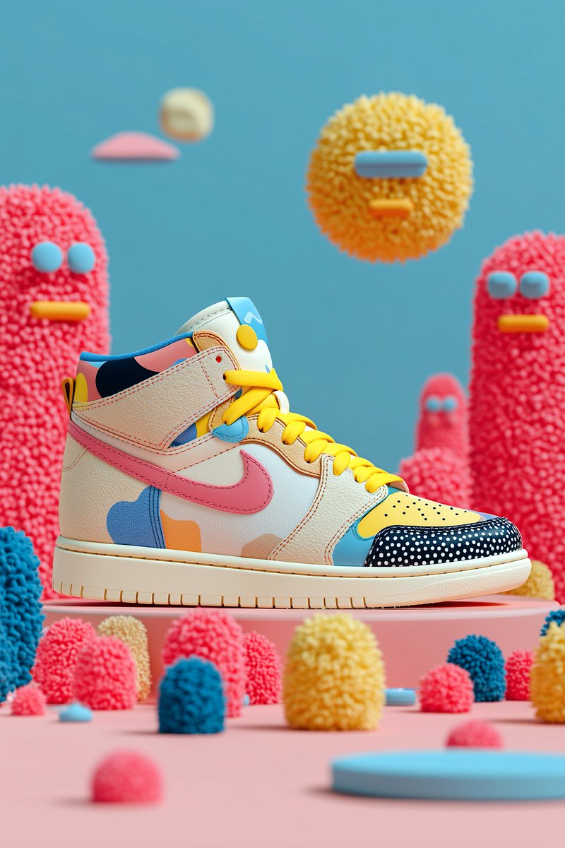 ErwanSoumhi's tweet image. [ Wearable fiction ] 
__ 🧬__ 👟 ZNKR-01
#AIstyle #DesignDrop #MidjourneyV7 #FutureOfFashion #PopMonsters