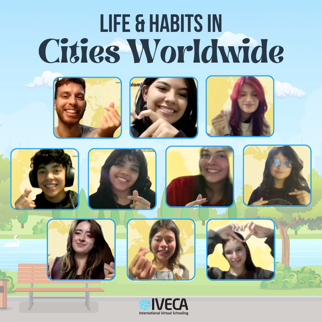 🌎✨ Medellín 🇨🇴 meets Incheon 🇰🇷 in an unforgettable #IVECA Live Class! Students shared their #hometowns, #dailyhabits, and #sustainable lifestyles, from Medellín’s bold street art to Incheon’s “plogging” 🏙️🌱

🔗 Read more 👉 tinyurl.com/LifeandHabitsi…
 #EcoYouth #YouthForChange